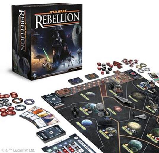 Star Wars - Rebellion. Base - ITA. Gioco da tavolo - 4