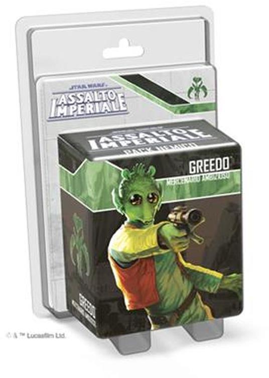 Star Wars - Assalto Imperiale - Greedo. Esp. - ITA. Gioco da tavolo