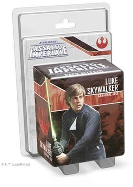 Star Wars - Assalto Imperiale - Luke Skywalker. Esp. - ITA. Gioco da tavolo