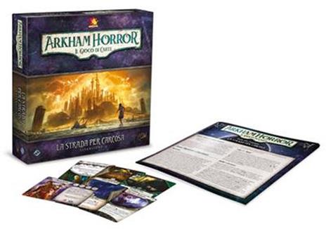 Arkham Horror LCG - La Strada per Carcosa - Esp. - ITA. Gioco da tavolo