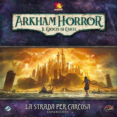 Arkham Horror LCG - La Strada per Carcosa - Esp. - ITA. Gioco da tavolo - 4