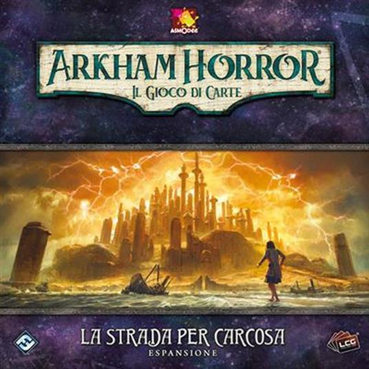 Arkham Horror LCG - La Strada per Carcosa - Esp. - ITA. Gioco da tavolo - 3