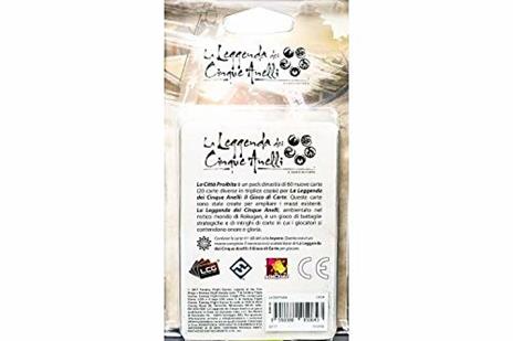 La Leggenda dei Cinque Anelli LCG. La Città Proibita. Gioco da tavolo - 2