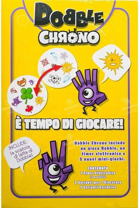 Dobble Chrono . Base - ITA. Gioco da tavolo - 3