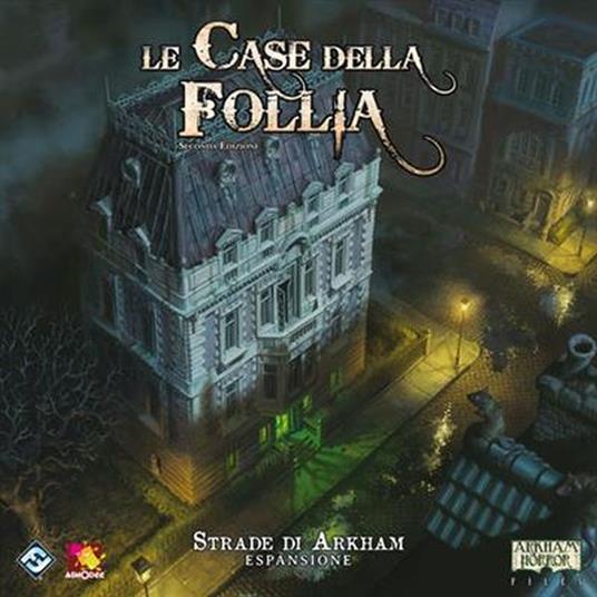 Le Case della Follia - 2a Edizione - Le Strade di Arkham. Esp. - ITA. Gioco da tavolo - 2