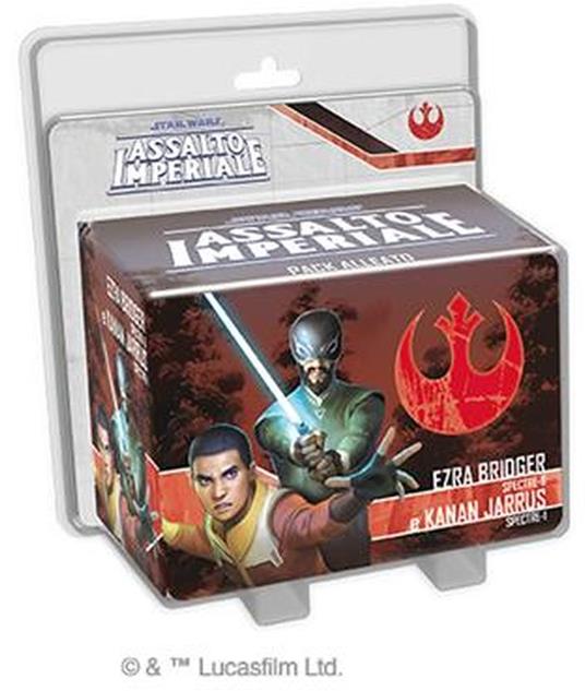 Star Wars - Assalto Imperiale - Ezra Bridger e Kanan Jarrus. Esp. - ITA. Gioco da tavolo - 2