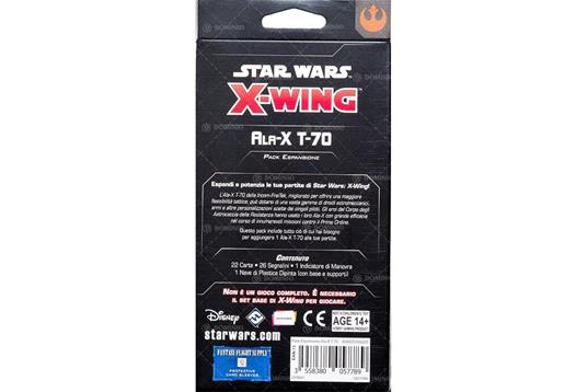 Star Wars SWZ. Ala-X T-70. Esp. Gioco da tavolo - ITA - 3