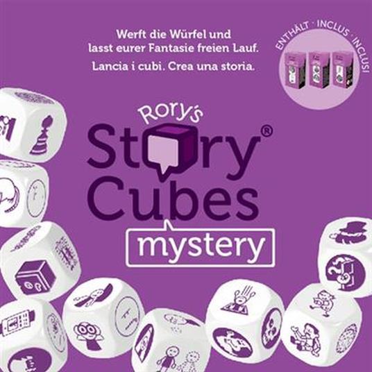 Rory's Story Cubes Mystery (viola). Base - Multi (ITA). Gioco da tavolo - 3