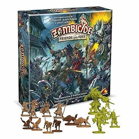 Zombicide Green Horde - Friends and Foes. Esp. - ITA. Gioco da tavolo - 3