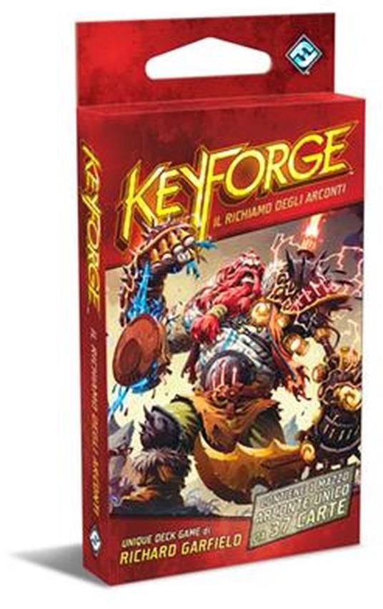 KeyForge, il Richiamo degli Arconti. Mazzo. Base. Gioco da tavolo - ITA