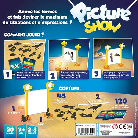 Asmodee Picture Show ZYGPIC01FR gioco famiglia - 4