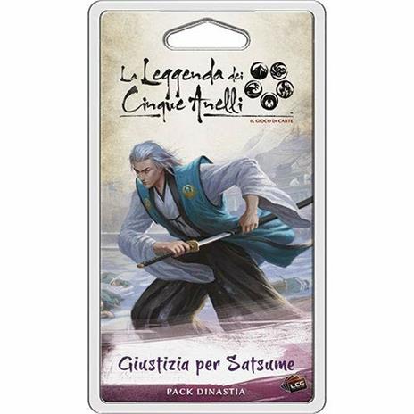 La Leggenda dei Cinque Anelli LCG. Giustizia per Satsume. Gioco da tavolo - 2
