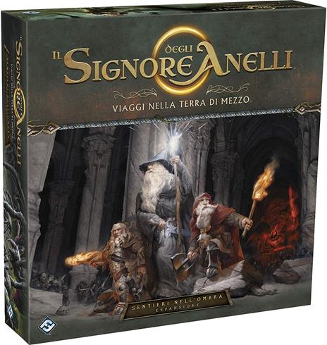 Il Signore degli Anelli, Viaggi nella Terra di Mezzo - Sentieri dell'Ombra. Esp. - ITA. Gioco da tavolo - 8