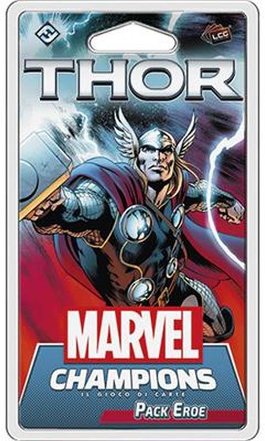 MVC LCG Thor (Pack Eroe) Esp. ITA. Gioco da tavolo Asmodee Marvel Champions Giochi di ruolo e strategia Giocattoli | IBS MVC LCG Thor (Pack Eroe) Esp. ITA. Gioco da tavolo Asmodee Marvel Champions Giochi di ruolo e strategia Giocattoli | IBS