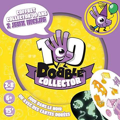 Dobble Collector 10 anni Asmodee Gioco d'atmosfera, gioco di osservazione e velocità - 3