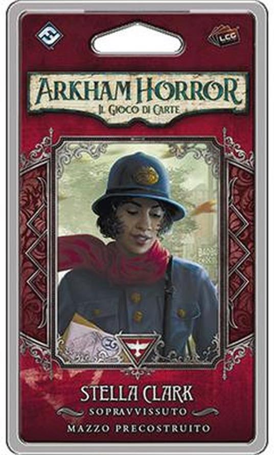 Arkham Horror LCG - Investigatore Stella Clark - Esp. - ITA. Gioco da tavolo