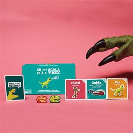 Su una Scala da Uno a T-Rex. Base - ITA. Gioco da tavolo - 4