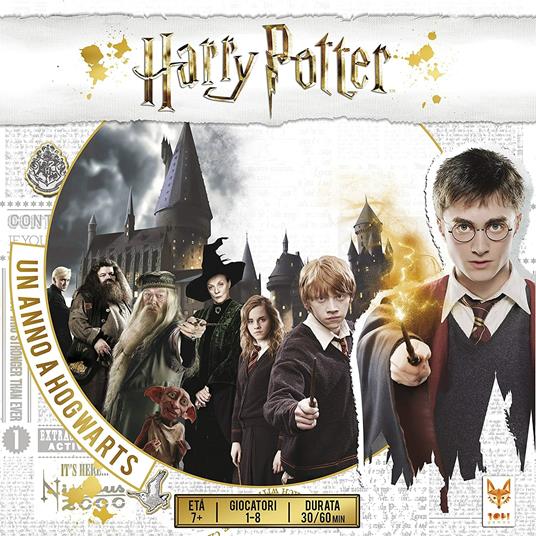 Harry Potter - Un anno a Hogwarts. Base - ITA. Gioco da tavolo - 2