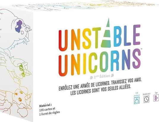 TeeTurtle Gioco da tavolo con unicorni instabili