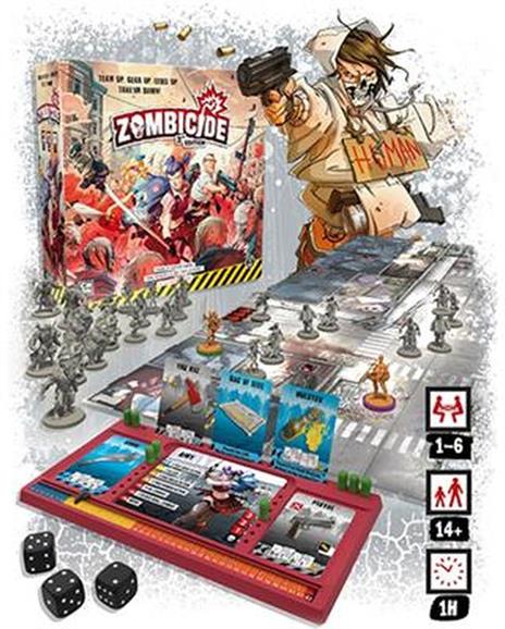 Zombicide, 2a Ed.. Base - ITA. Gioco da tavolo - 3