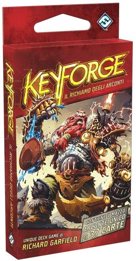 KeyForge, Ondata Oscura. Starter Set per 2 Giocatori. Base. Gioco da tavolo - ITA - 3