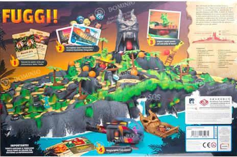 L'Isola di Fuoco-Il Relitto della Sciabola Cremisi. Esp. - ITA. Gioco da tavolo - 6