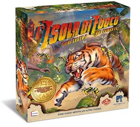 L'Isola di Fuoco-Tigri Leste e Api Funeste!. Esp. - ITA. Gioco da tavolo