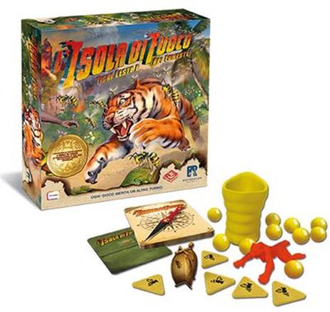 L'Isola di Fuoco-Tigri Leste e Api Funeste!. Esp. - ITA. Gioco da tavolo - 2