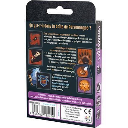 Les Loups-Garous de Thiercelieux - Espansione: Personaggi (Edizione 2021) - Asmodee - Gioco di ruolo nascosto - Gioco di gruppo - 2