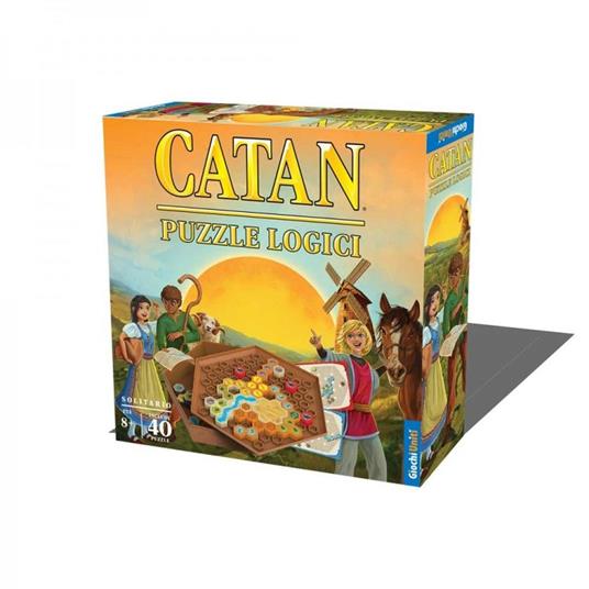 Catan - Puzzle Logici. Gioco da tavolo