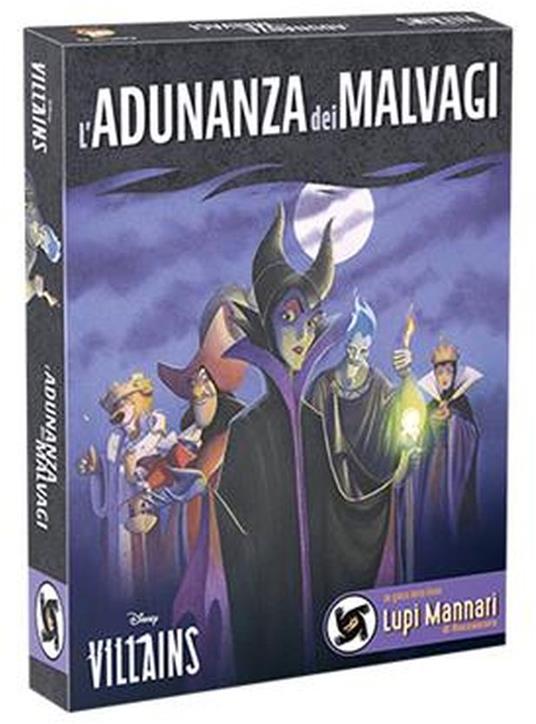 Lupi Mannari di Roccascura - L'Adunanza dei Malavagi (Disney Villains). Base - ITA. Gioco da tavolo