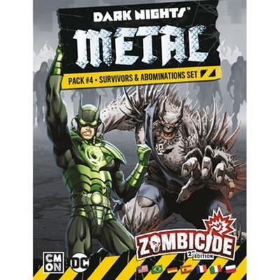 Zombicide, 2a Ed. - Dark Nights: Metal Pack 4. Set agg. - ITA. Gioco da tavolo