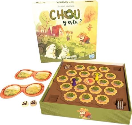 Chou, ci sei - Asmodee - Semplice gioco di osservazione e strategia - 2