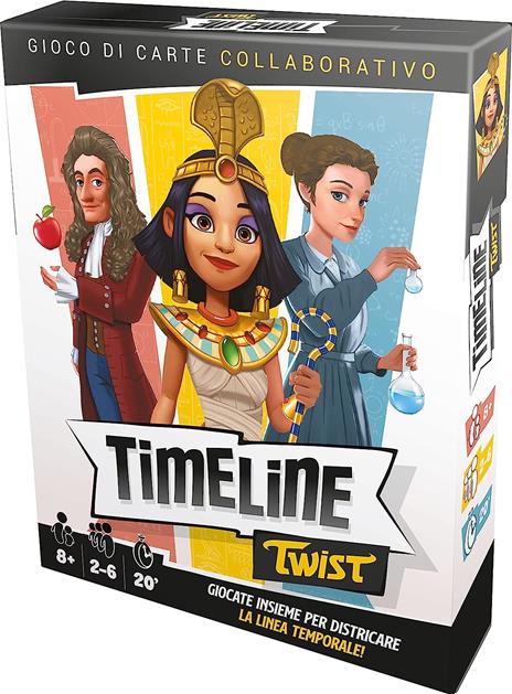 Timeline Twist. Base - ITA. Gioco da tavolo - 2