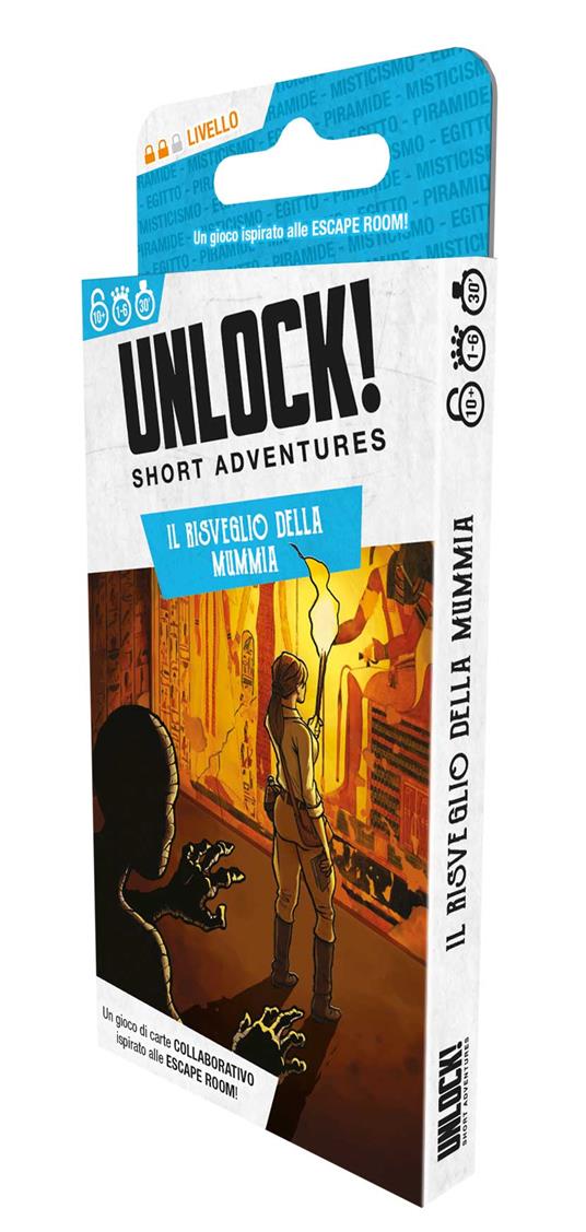 Unlock! SA - Il Risveglio della Mummia. Base - ITA. Gioco da tavolo