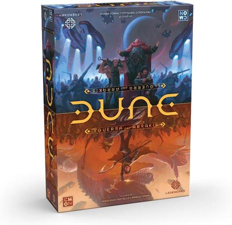 Asmodee Dune: La Guerra per Arrakis, Gioco da Tavolo, 14+ Anni, 1-4 Giocatori, Edizione in Italiano