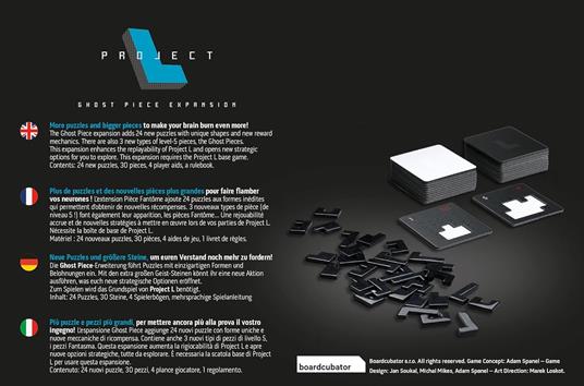 Project L - Ghost Piece Exp. Esp. Gioco da tavolo - ITA - 4