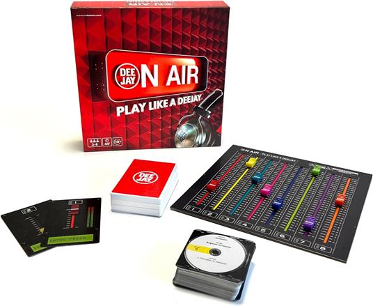 On Air - Play Like a Deejay. Base Gioco da tavolo - ITA - 5