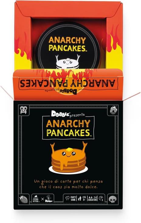 Dobble Anarchy Pancakes - Base. Gioco da tavolo - 3