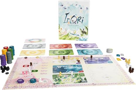 Asmodee Inori - Gioco da Tavolo Veloce e Strategico, per 2-4 Giocatori, 10+ Anni, Edizione in Italiano - 2