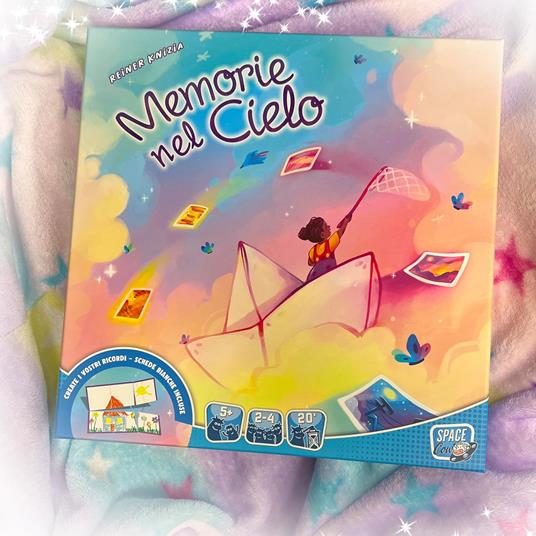 Asmodee Memorie nel Cielo, Gioco da Tavolo, 5+ Anni, 2-4 Giocatori, Edizione in Italiano - 2