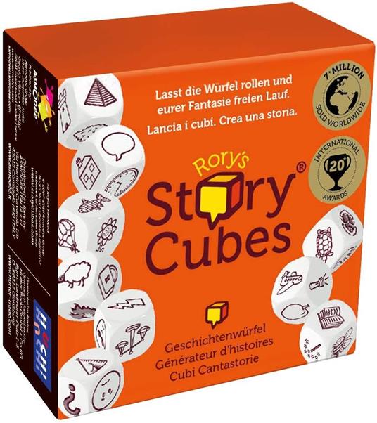 Rory's Story Cubes Original (arancione). Base - Multi (ITA). Gioco da tavolo