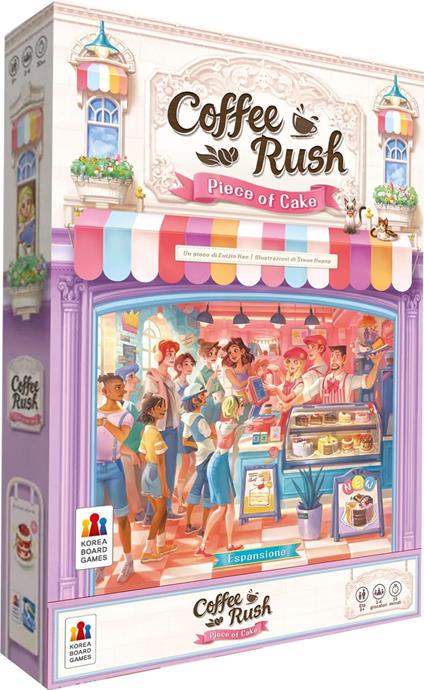 Coffee Rush: Piece Of Cake. Gioco da tavolo
