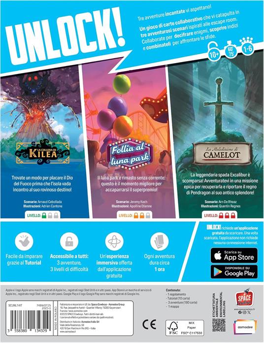 Unlock! Enchanted Adventures. Gioco da tavolo - 2