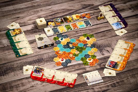 Asmodee - Dewan, Gioco da Tavolo Strategico di Posizionamento, Conquista e Gestione delle carte, Carte da Gioco - 4