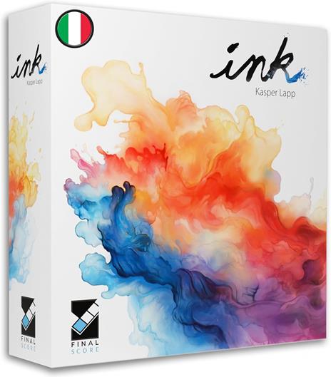 Asmodee - Ink, Gioco da Tavolo per Famiglia e Amici, Gioco di Strategia e Competitivo, 1-4 Giocatori, 8+ Anni, 45 min