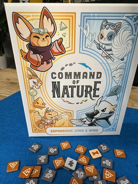 Asmodee - Command of Nature: Sand & Wind, Espansione, Gioco da Tavolo, Carte da Gioco, 2-4 Giocatori, 10+ Anni, 60 min - 4
