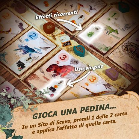 Asmodee – FIRST GIANTS – Raccogli Fossili e Allestisci il tuo Museo – Gioco da Tavolo di Strategia e Gestione - 2