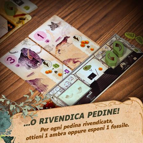 Asmodee – FIRST GIANTS – Raccogli Fossili e Allestisci il tuo Museo – Gioco da Tavolo di Strategia e Gestione - 3