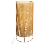 Lampada da Tavolo Amel in bambu e rattan 52cm